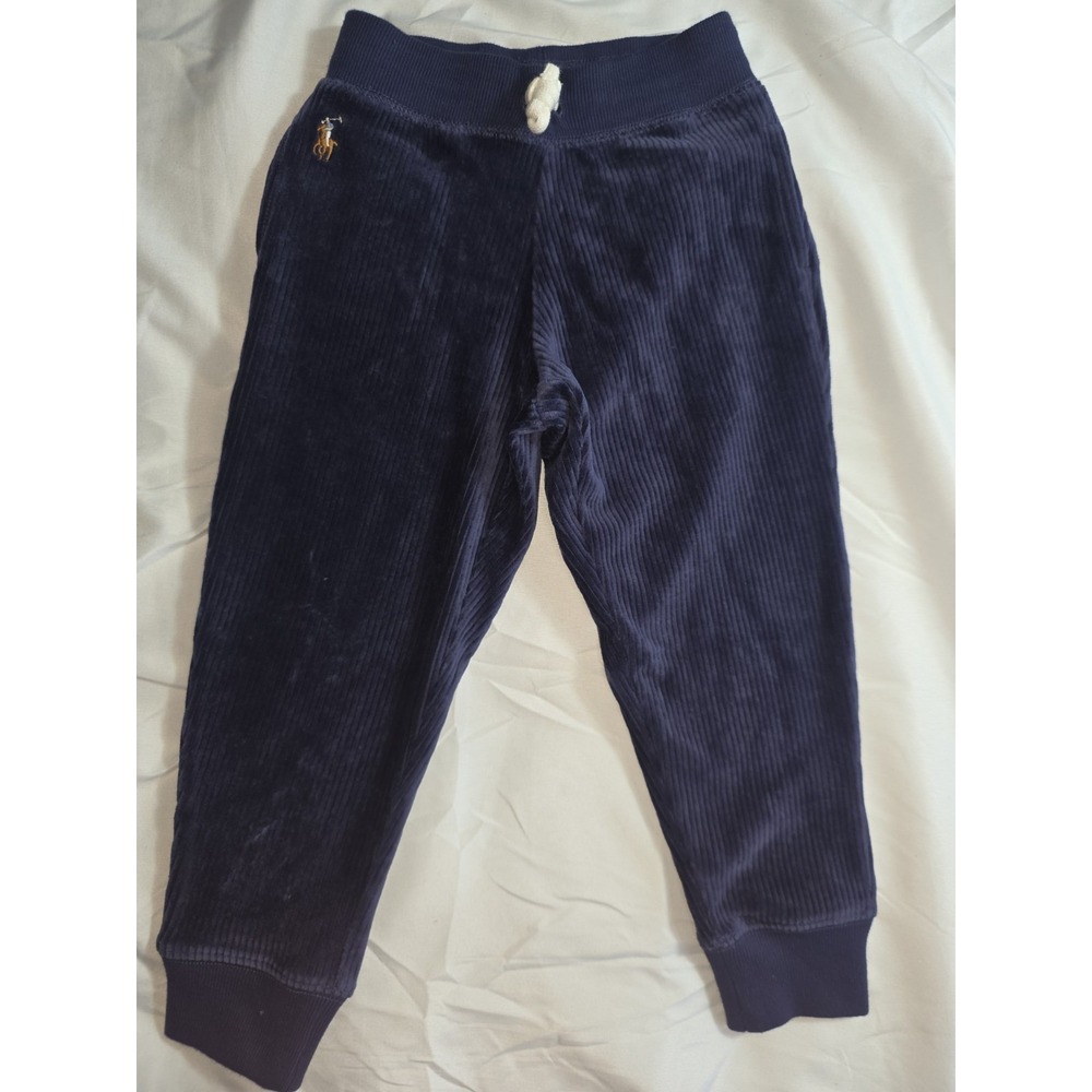 Polo Ralph Lauren Boys Knit Corduroy Jogger Pants Size 3 NWOT